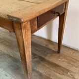 Oak farmhouse table