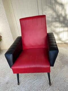 Vintage skai chair