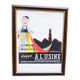 Old framed poster J Serpantie & Cie
