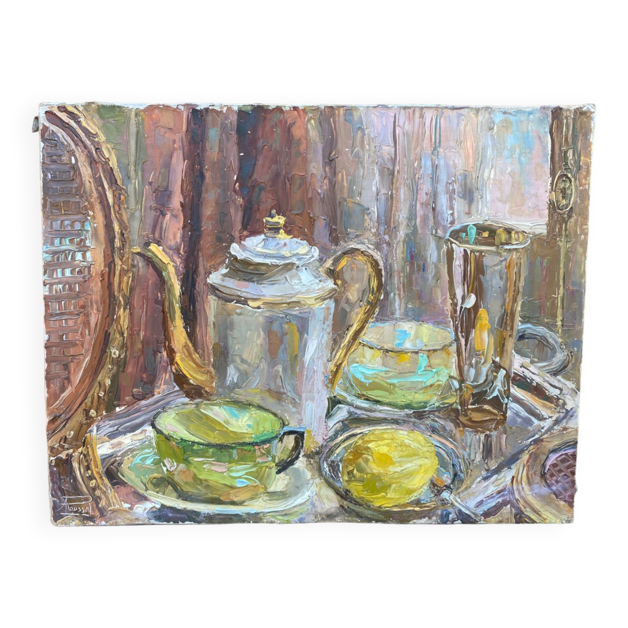 Still life signed Andre Roussel