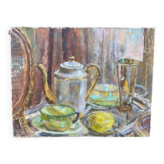 Still life signed Andre Roussel