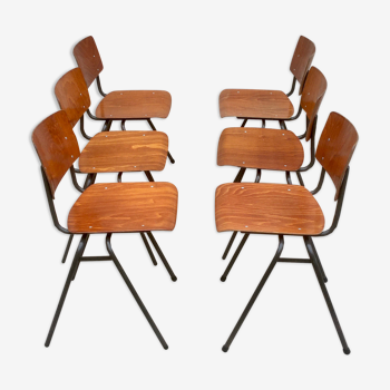 Set of 6 vintage Marko chairs