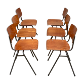 Set of 6 vintage Marko chairs