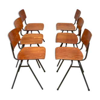 Set of 6 vintage Marko chairs