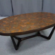 Copper coffee table, 1960