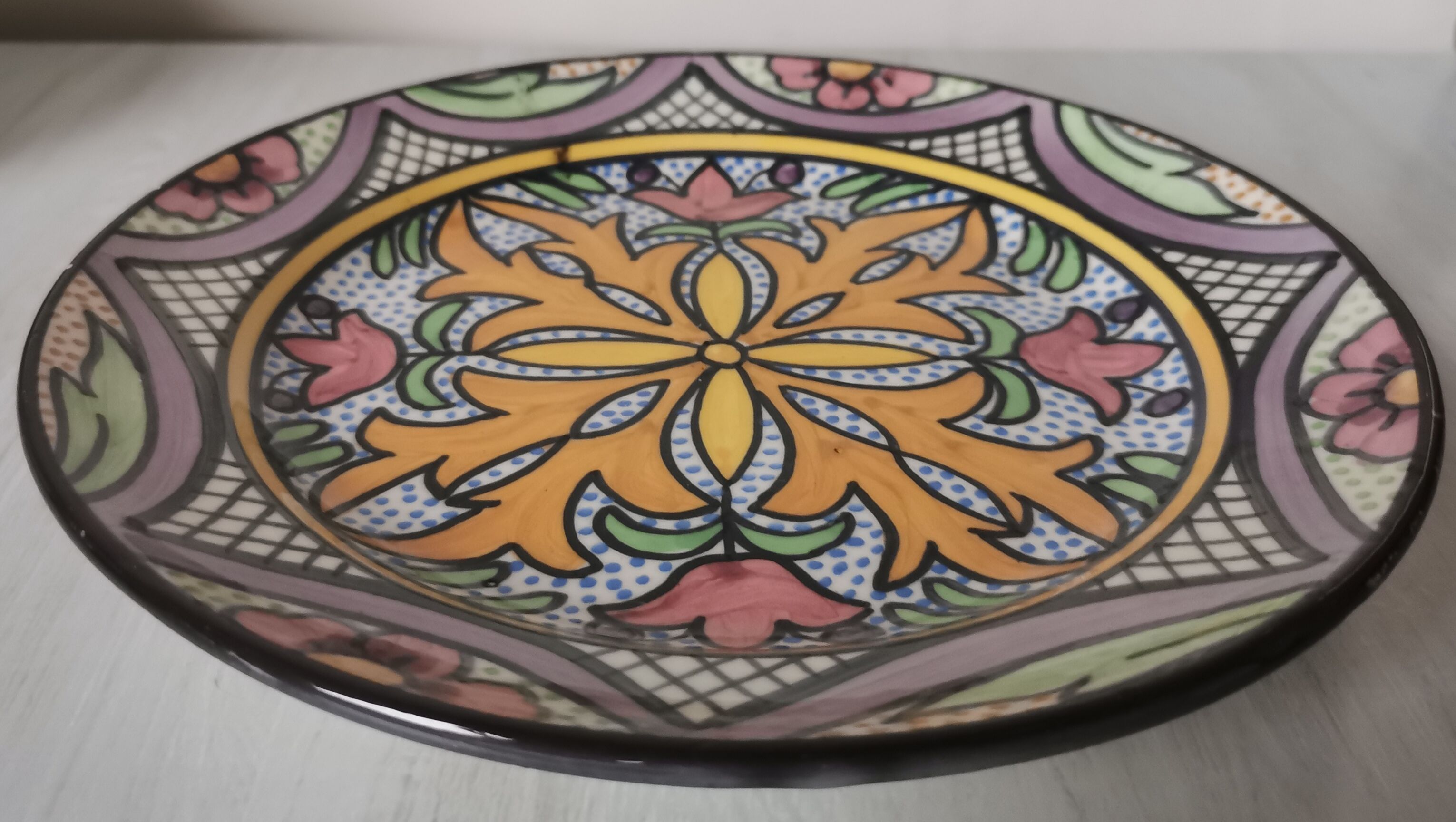 Spanish vintage plate