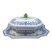 Gien France Soup Tureen with Frame 1960s