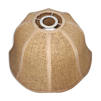 Suspension in jute and braided wicker - lampshade