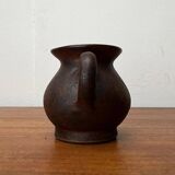 Mid-century minimalist vase pitcher by Hartwig Heyne Hoy Pottery, Germany, 1960s.