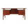 Teak desk, Danish design, 1970s, manufacture: Omann Jun