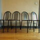 Set 4 chairs Mallet Stevens Villa Cavrois