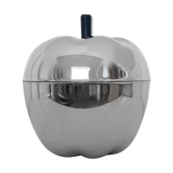 Silver apple ice bucket
