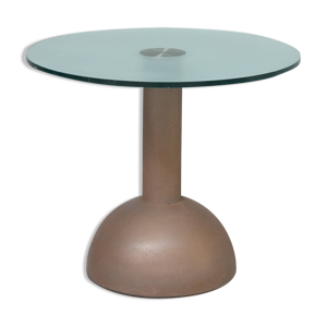 Table d’appoint modèle 'Calice' de Massimo et Lella Vignelli pour poltrona frau 1980