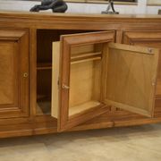 Oak Art Deco buffet from the 1940s.