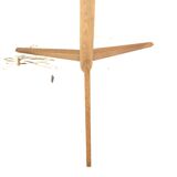 Lampadaire scandinave en chêne, Suède, 1960