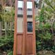 Double beveled mirrored closet doors