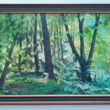 Peinture à l'huile de Joseph Koutachy