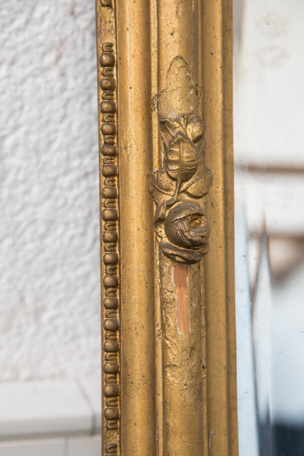 Old gold mirror, 66x100cm