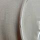 Artichoke plate Digoin in majolica faience barbotine