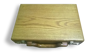 Suitcase vintage wooden wand