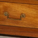 Louis XVI period light mahogany secretary