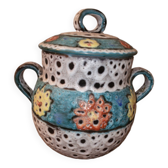 Vulcan ceramic pot made in France year 1955