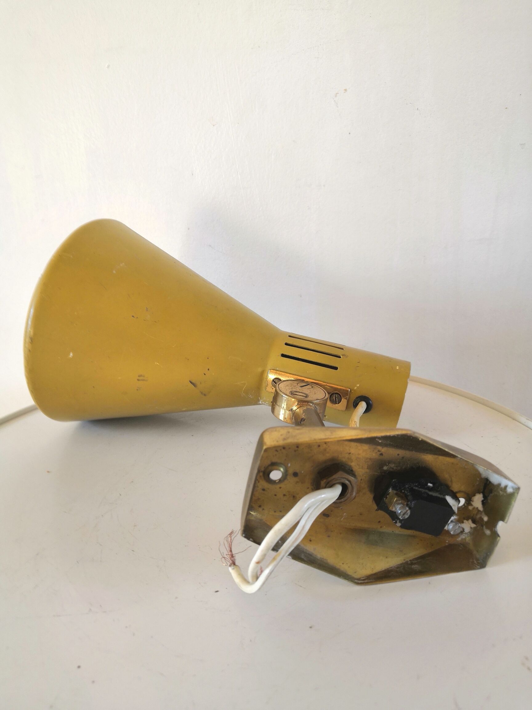 Stilnovo design wall lamp 60s