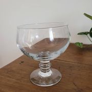 Grande coupe en verre