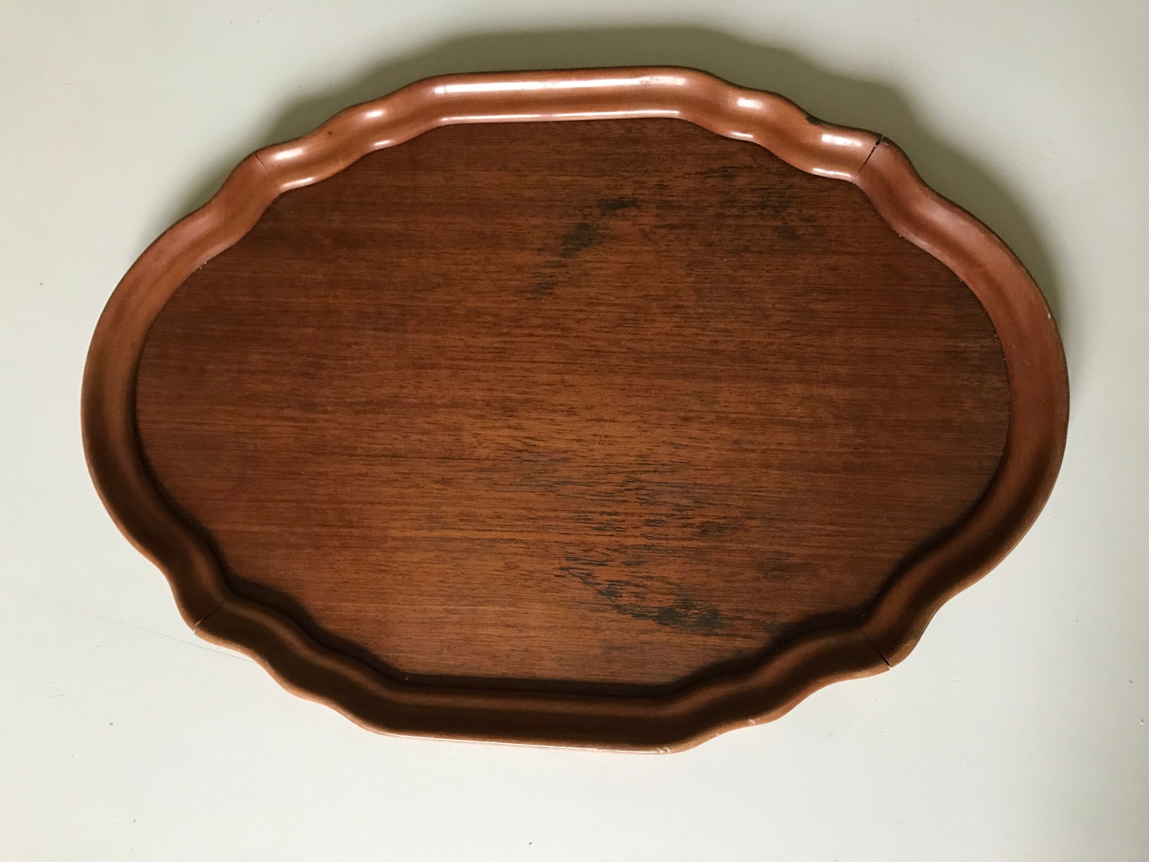 Wooden trinket bowl