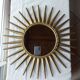 Old chaty vallauris sun mirror brass - 45 cm
