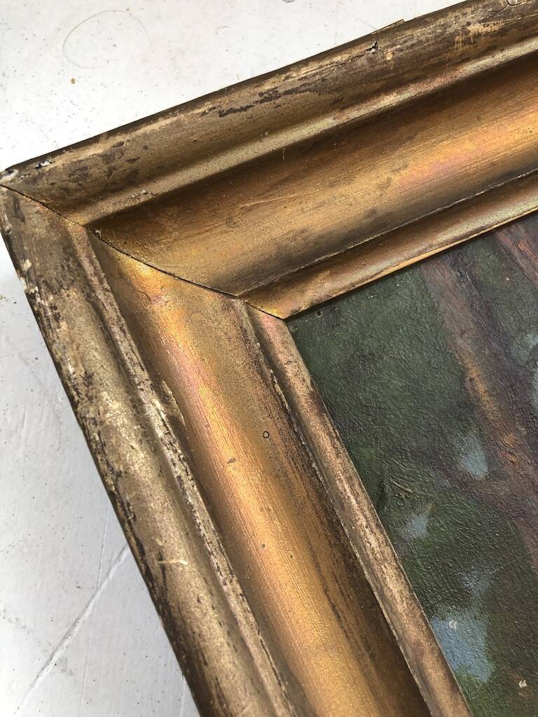 Oil canvas A.colomb 65 x 52 cm