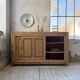 Enfilade with sliding doors from the 1950s