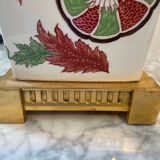 Vintage porcelain lamp Hollywood Regency