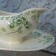 Sarreguemines Palmyre Earthenware Sauce Boat