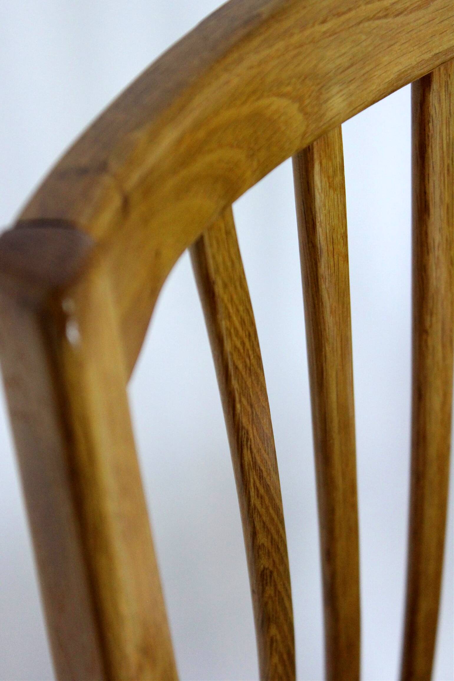 Restored Oak Dining Chairs from Interier Praha, 1960s, Set of 4