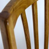 Restored Oak Dining Chairs from Interier Praha, 1960s, Set of 4