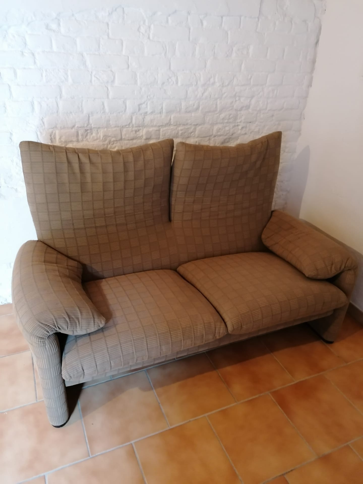 Canapé Maralunga par Vico Magistretti pour Cassina, 1970