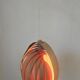 Rare Midcentury Wooden Pendant in style of Hans-Agne Jakobsson, Sweden, 1960s