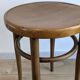 Antique stool J. & J. Kohn in bent wood – Austria – early 20th century
