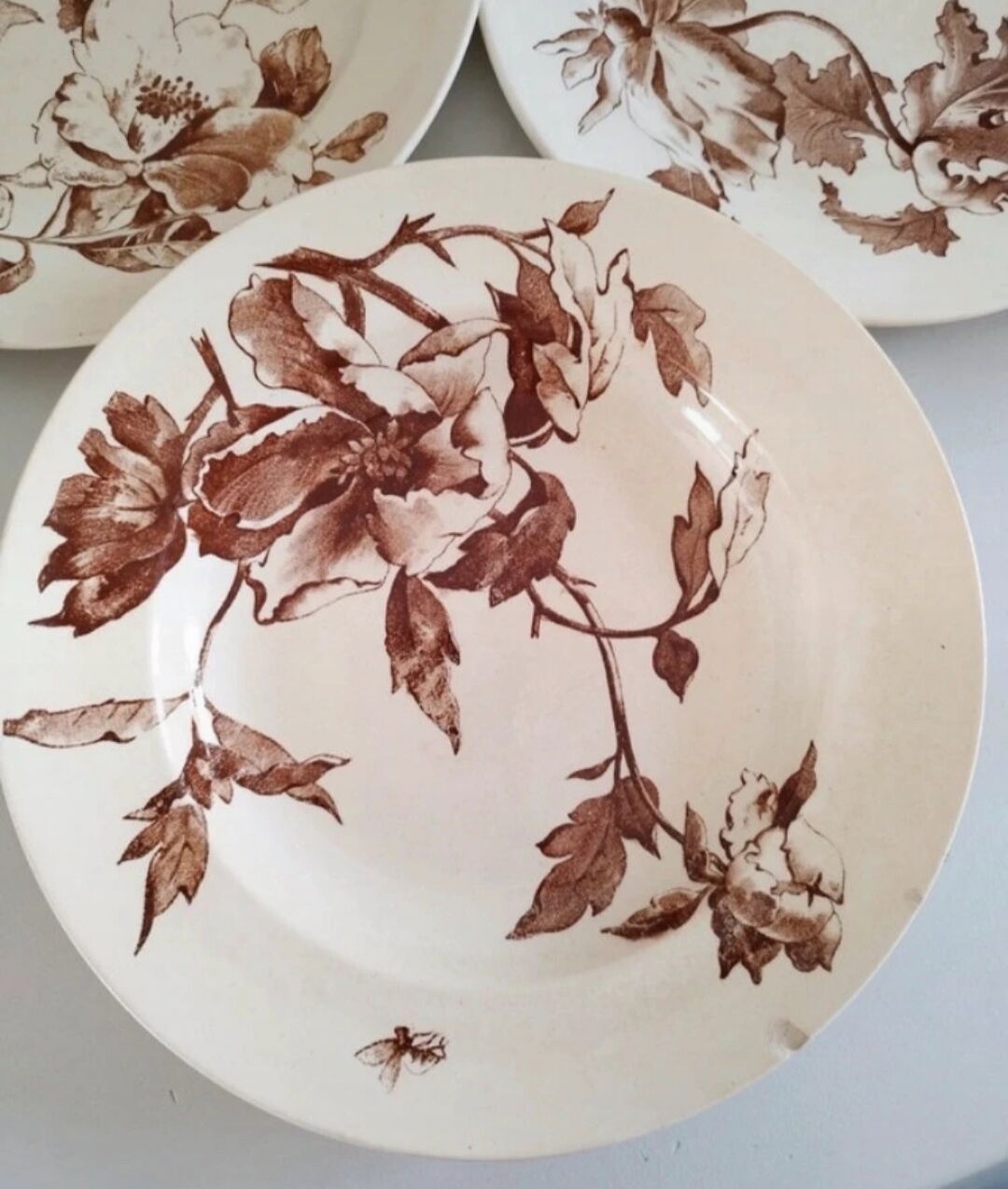 Set of gien summer plates