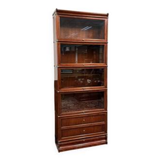 Original mahogany Globe Wernicke English bookcase