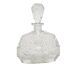 Art Deco glass water carafe, Czechoslovakia, 1950s