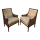Paire de bergere style Louis XVI