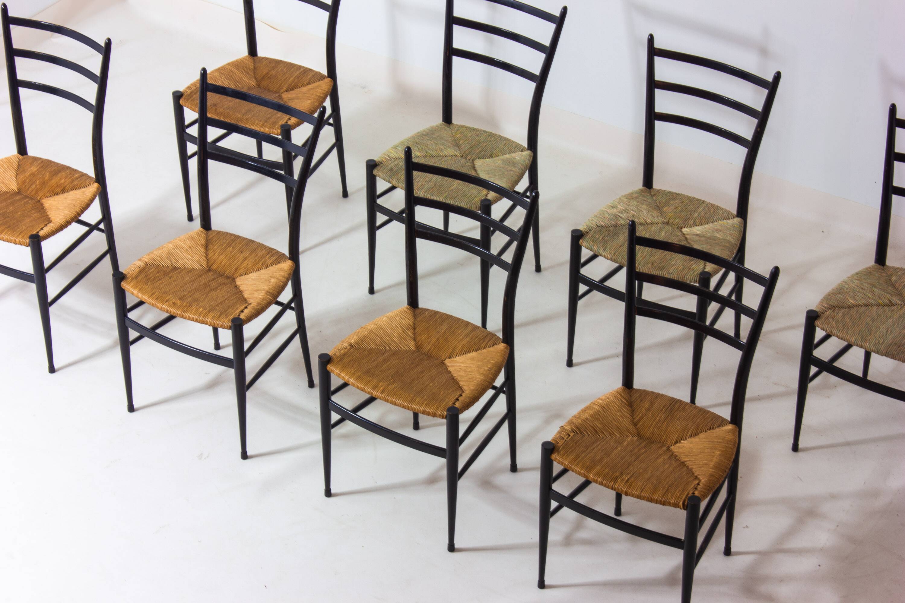 Ensemble de chaises 'Spinetto'