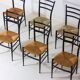 Ensemble de chaises 'Spinetto'
