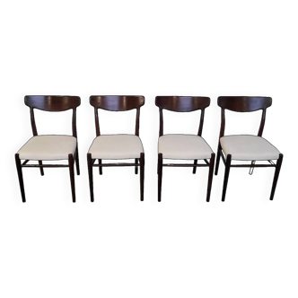 Quatre chaises Lübke