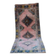 Vintage Turkish hallway rug 135x330 cm