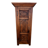 Antique oak bonnetière