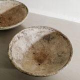 Oversized Mid Century Concrete Planters by Willy Guhl, 1950s