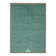 Handmade Turkish One of a Kind 258 cm x 366 cm Blue Wool Carpet